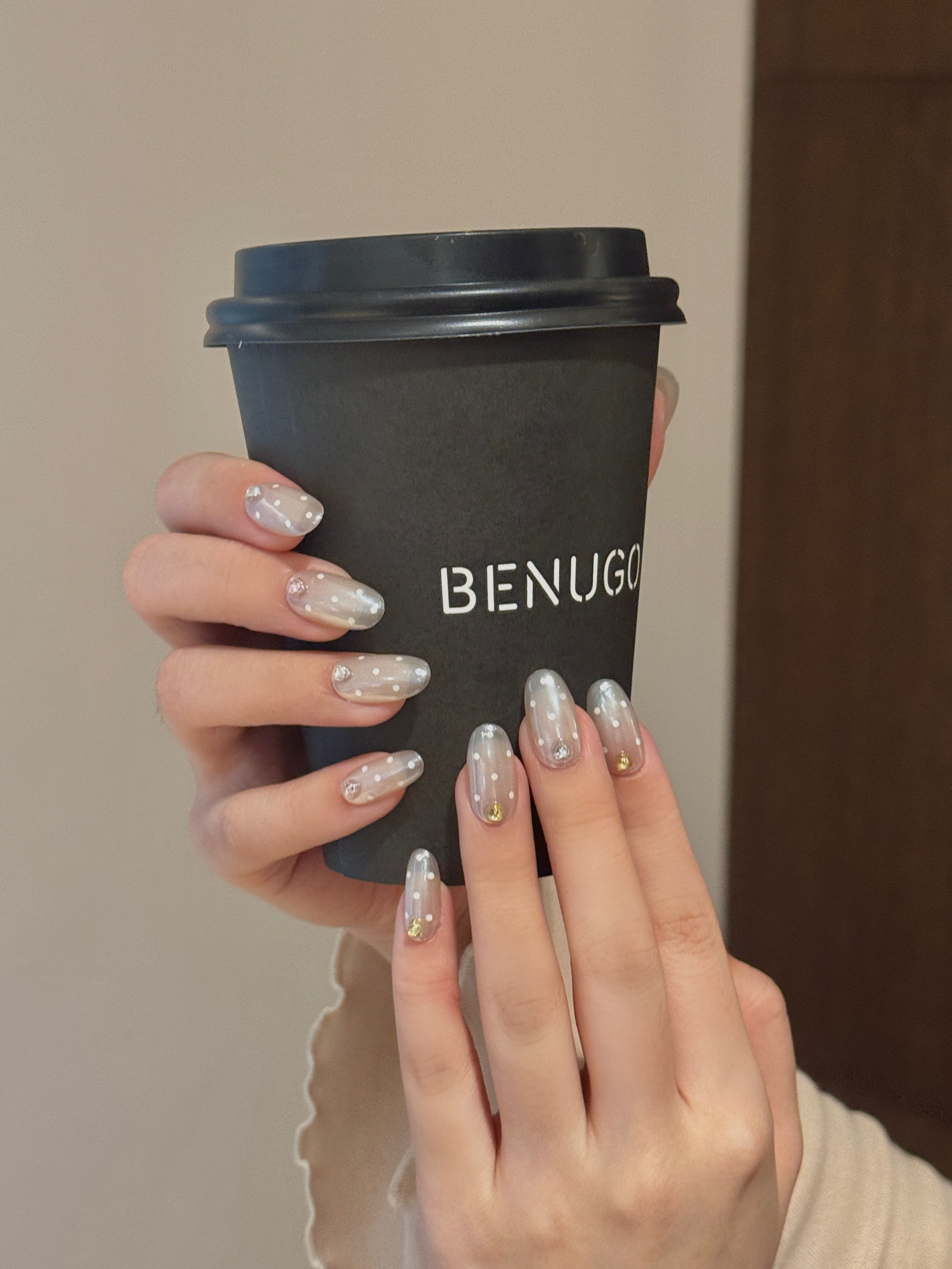 Confetti Sparkle | Polka Dot & Multi-color Crystal Nails